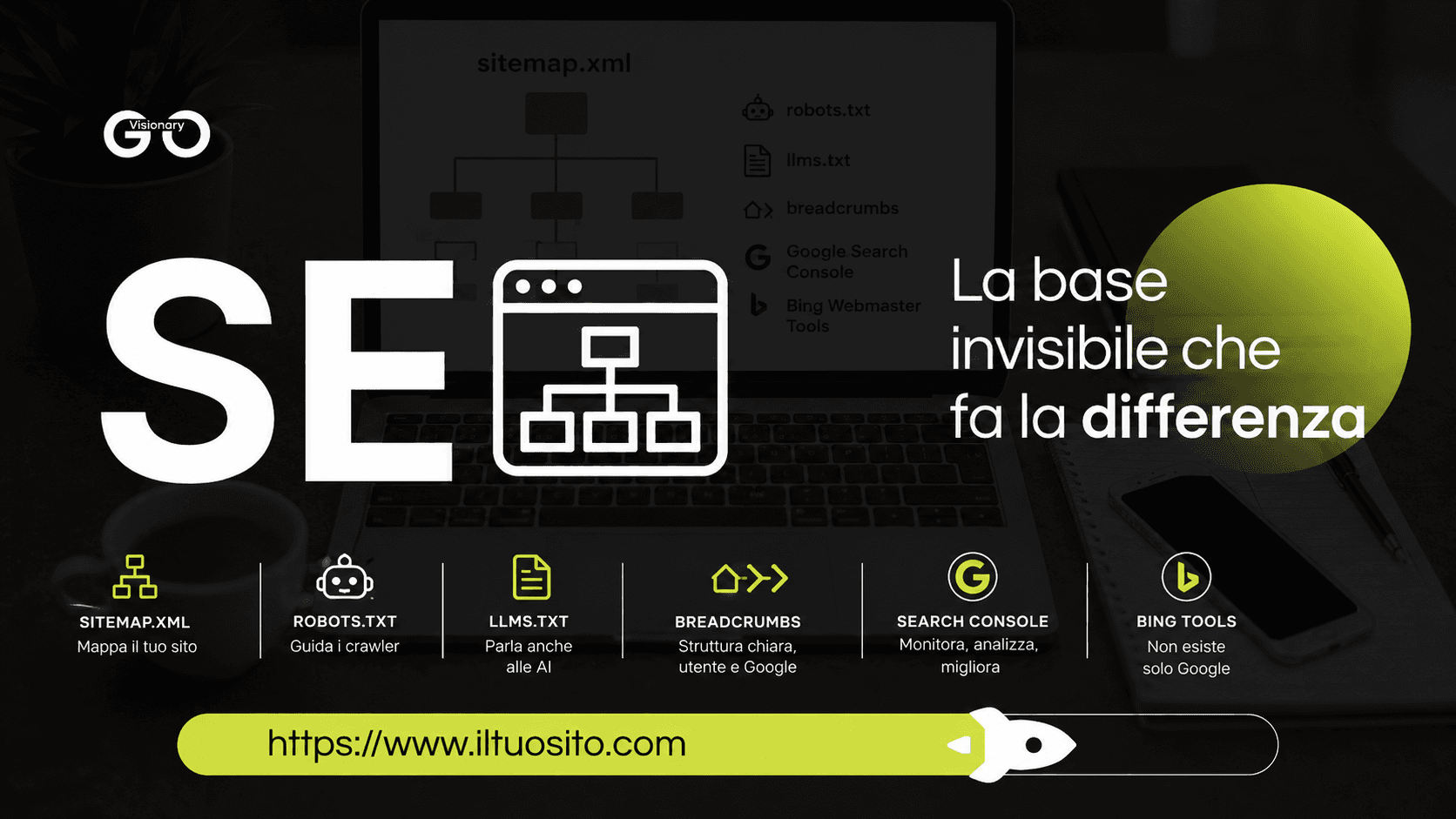 Sitemap, robots.txt, llms.txt e Search Console: cosa serve davvero al tuo sito nel 2026